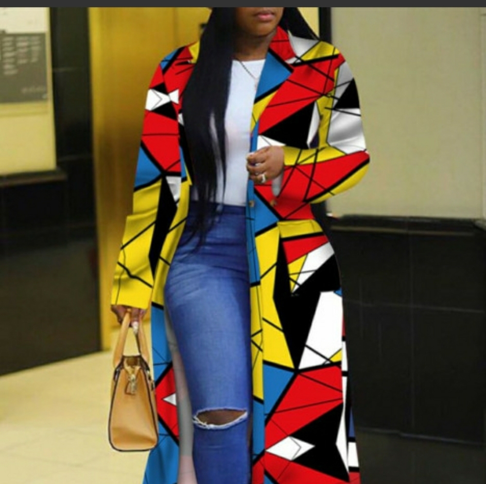 🎀HOST PICK🎀 Gorgeous Trendy Multicolor Trench